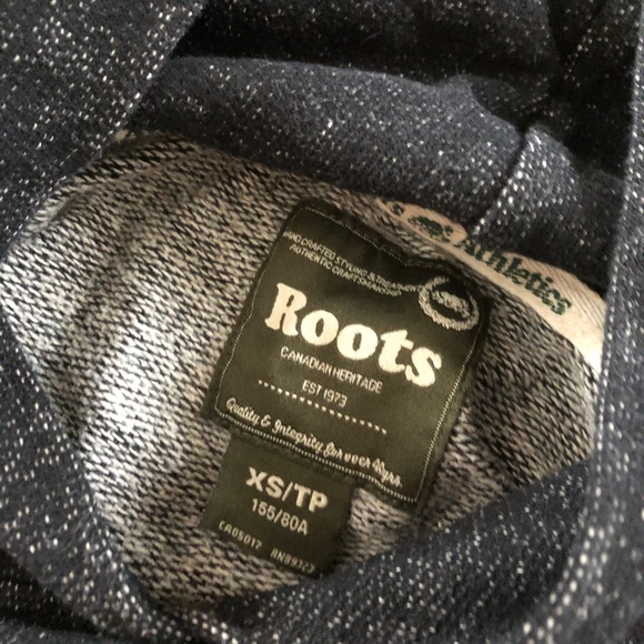 Roots black and grey hoodie - Picture 3 of 3